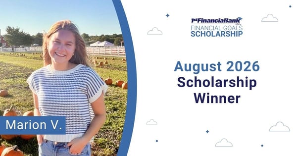 August 2026 1FBUSA Scholarship Winner- Marion V.