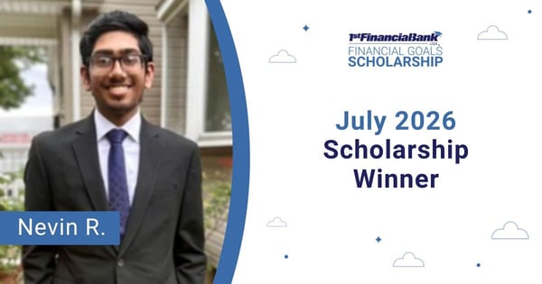 July 2026 1FBUSA Scholarship Winner- Nevin R.