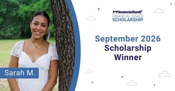 September 2026 1FBUSA Scholarship Winner- Sarah M.